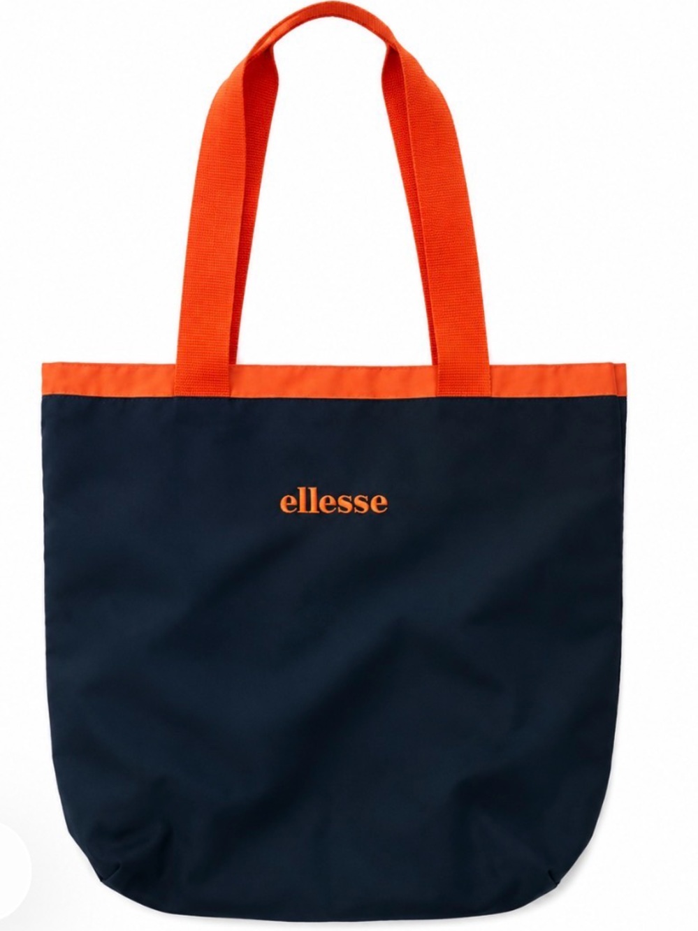 Ellesse Black Tote with Orange Accents